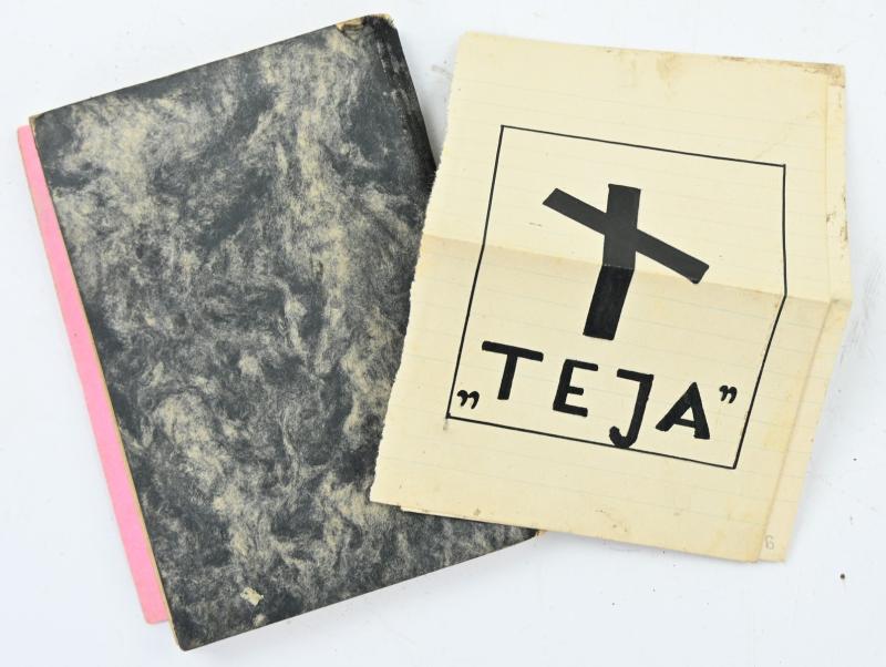 German Hitler Youth Study Notebook