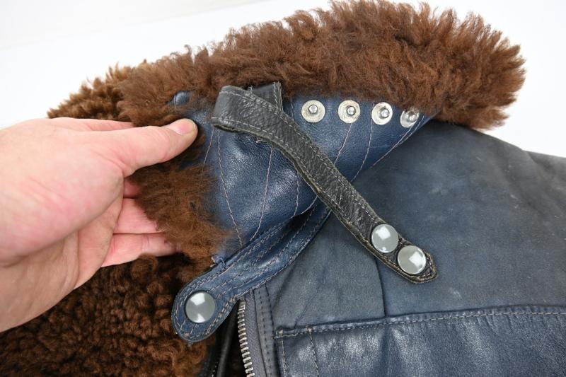 German LW suede winter 'Channel' flying jacket