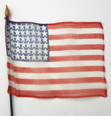 US WW2 Silk Flag