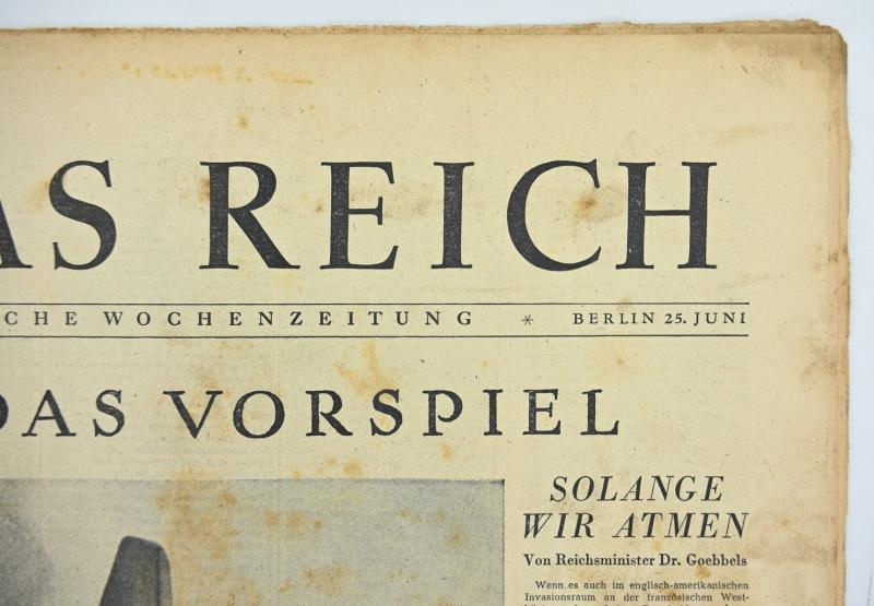 German Newspaper “Das Reich” June 1944