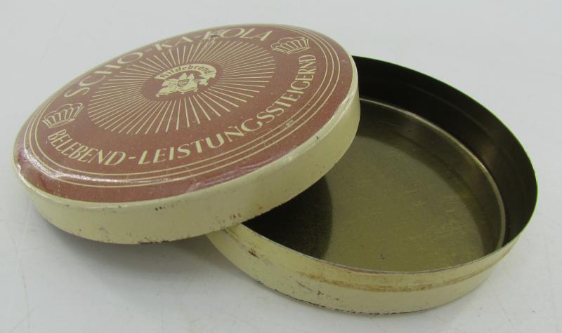 German Scho-ka-kola Tin Can
