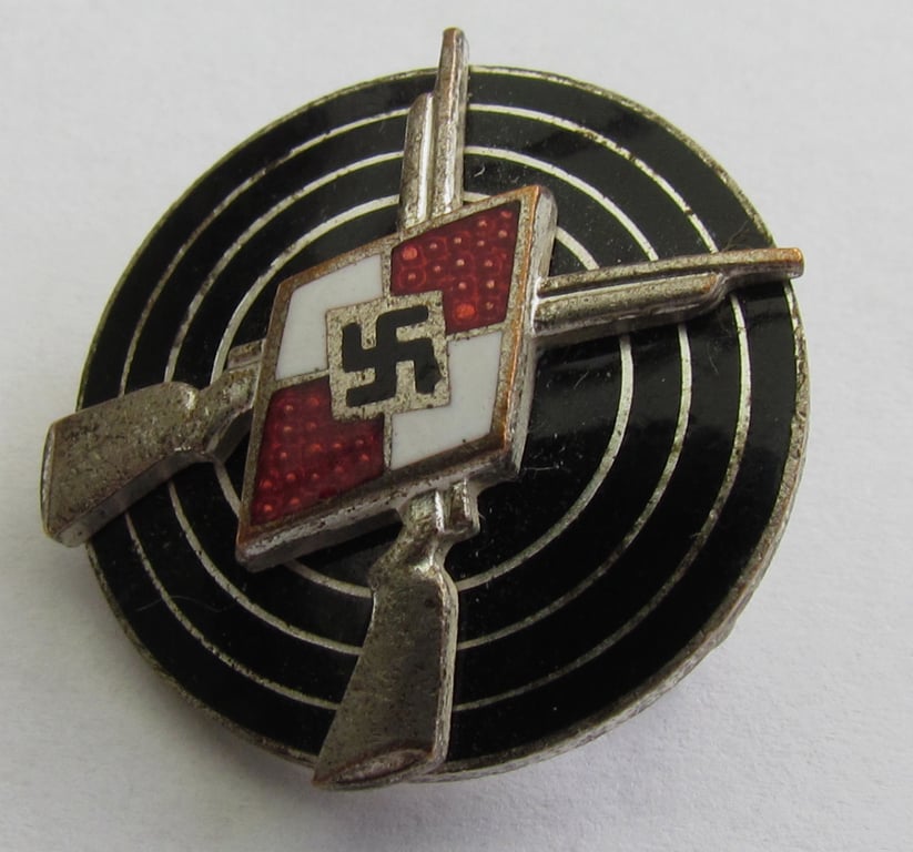 Hitler Youth ( HJ ) Shooting Badge 'RZM M1/77
