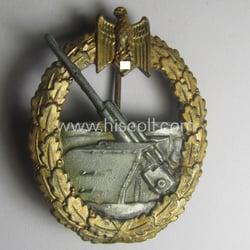 WH (Kriegsmarine) 'Marine-Artillerie-Abzeichen' being a typical non-maker-marked- and/or...