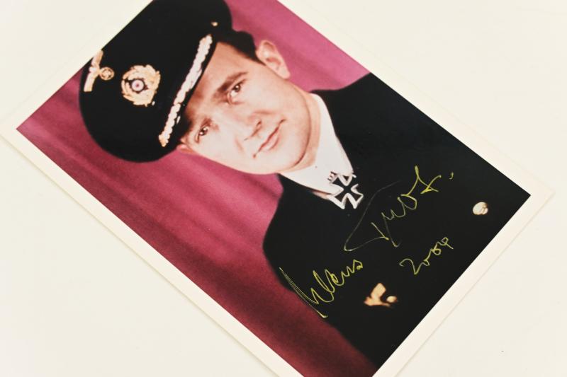 Signature of Kriegsmarine KC-Recipient 'Klaus Feldt'
