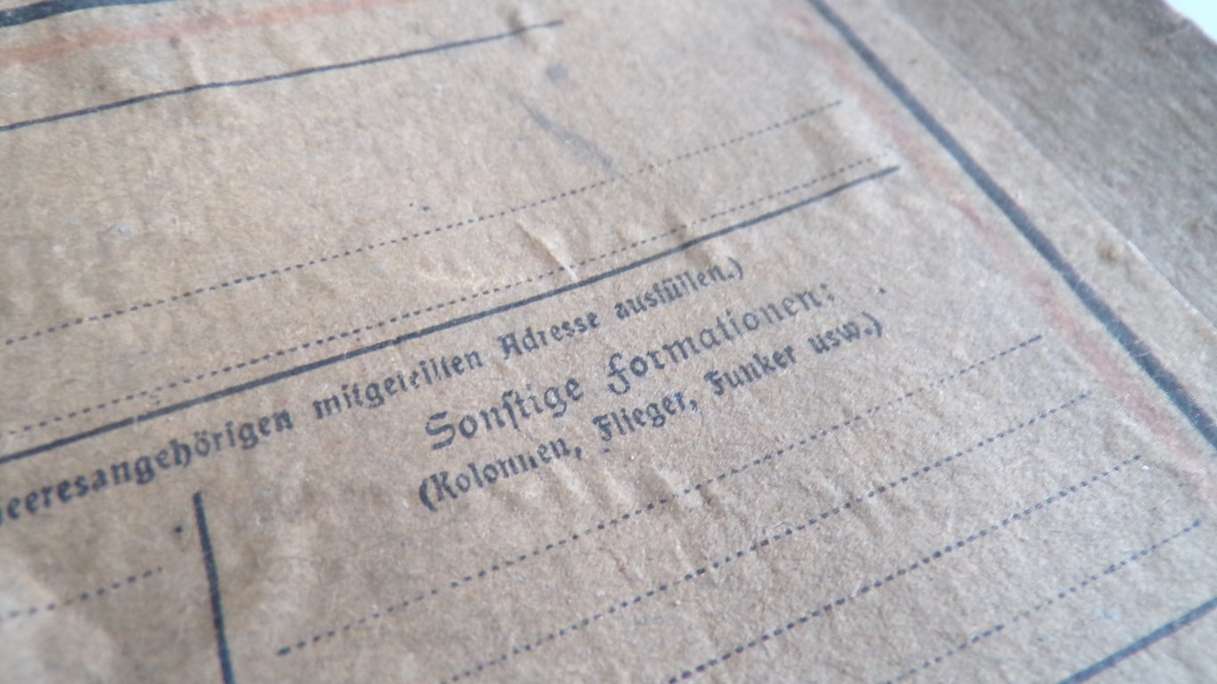 Imperial German WWI Feldpost box