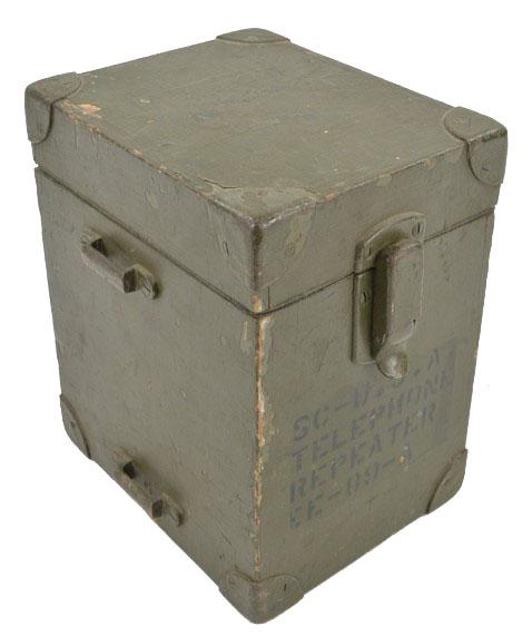US WW2 Signal Corps Telephone Repeater EE-89-A