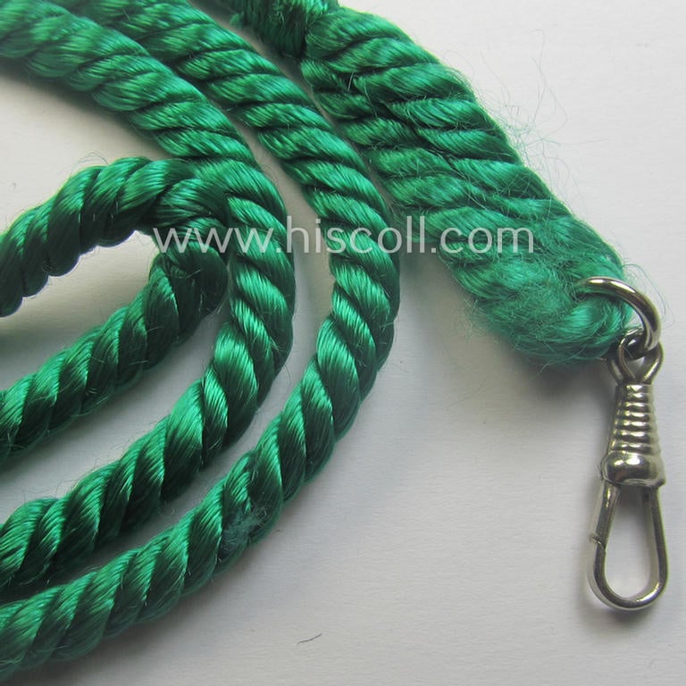 Attractive - and actually scarcely encountered! - so-called: HJ/DJ u. BDM/JM-'leaders-lanyard' (ie. 'Führerschnur') as was intended for usage by a: 'HJ-Scharführer o. HJ-Oberscharführer'