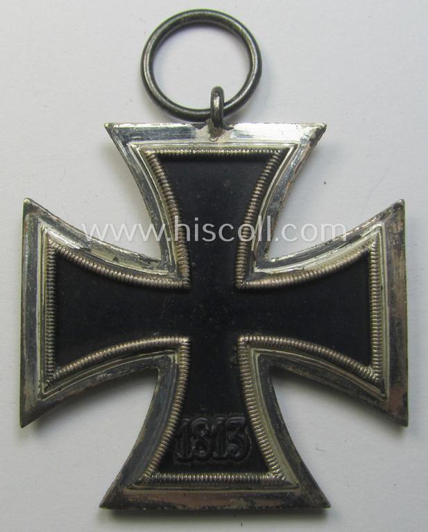 'Eisernes Kreuz II. Klasse' being a (typical) non-maker-marked example by a (by me) unidentified maker (ie. 'Hersteller')