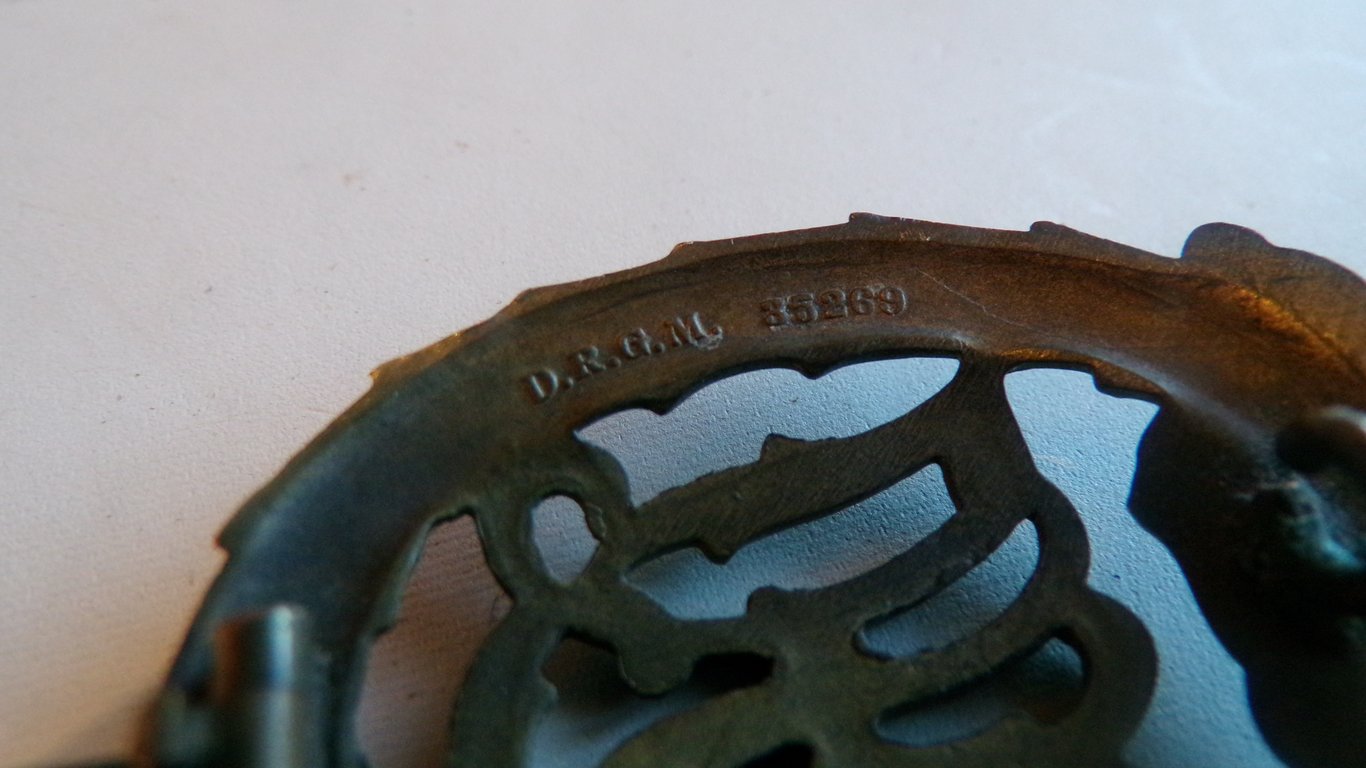 Deutsches Turn u Sportabz. 1919-1934 DRA in Bronze