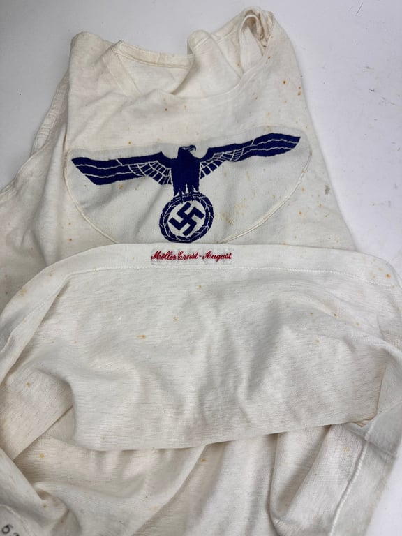 WW2 German "Kriegsmarine sportshirt" named