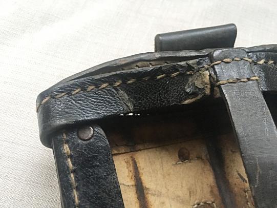 German Folding Shovel with Carrying Case, 1st Model