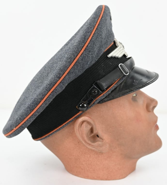 German LW EM/NCO Visor Cap 'Aufklärungsfliegerschule Hildesheim'