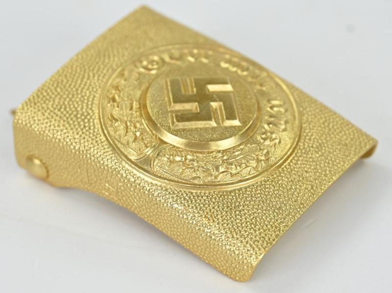 German Water Protection Police Beltbuckle