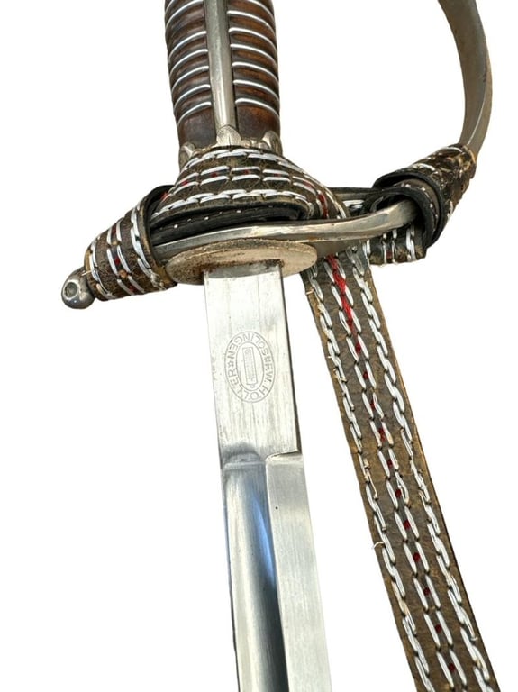 German Police Officer’s Sword by Höller Solingen