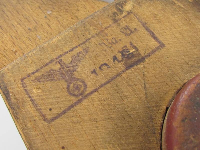 Wehrmacht Pioneer Wooden High Voltage Pliers In a Bag