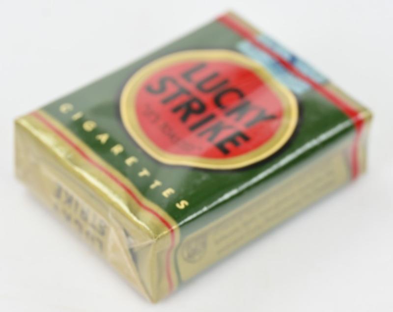 US WW2 Package of Lucky Strike Cigarets