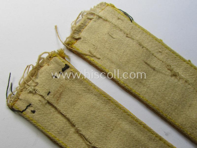 Superb, WH (LW o. Heeres) cuff-title (ie. 'Ärmelstreifen') entitled: 'Kreta' (being a wonderful- and totally non-shortened example that comes in a truly issued- ie. I deem once tunic-attached, condition)