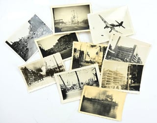 Dutch WW2 Pictures of the Rotterdam Bombing May...