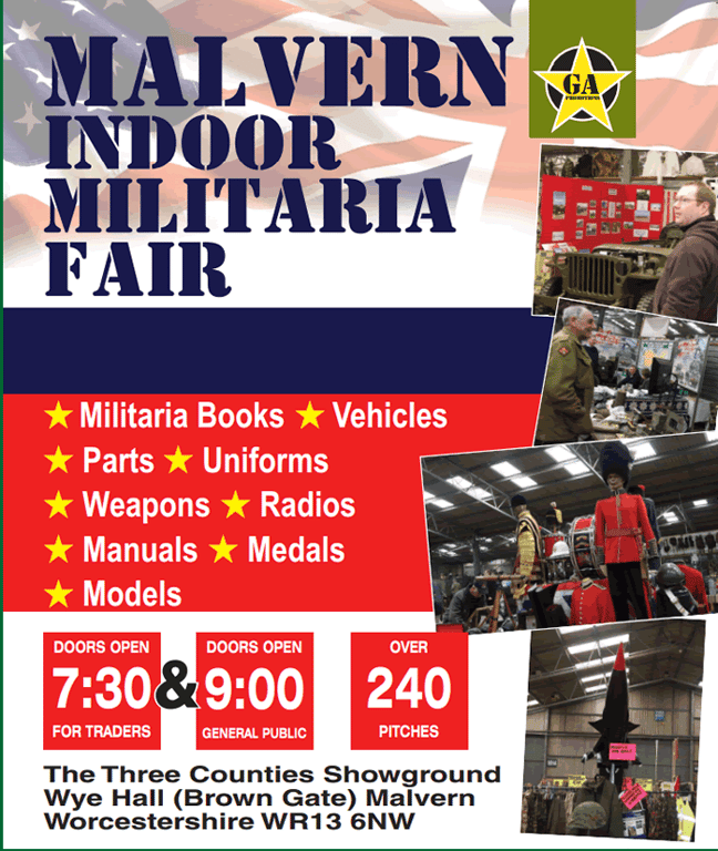 Malvern 3 Counties Showground 18th October