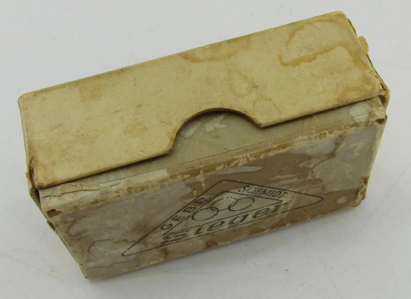 German Bakelite Razor Blade Sharpener in Original Box