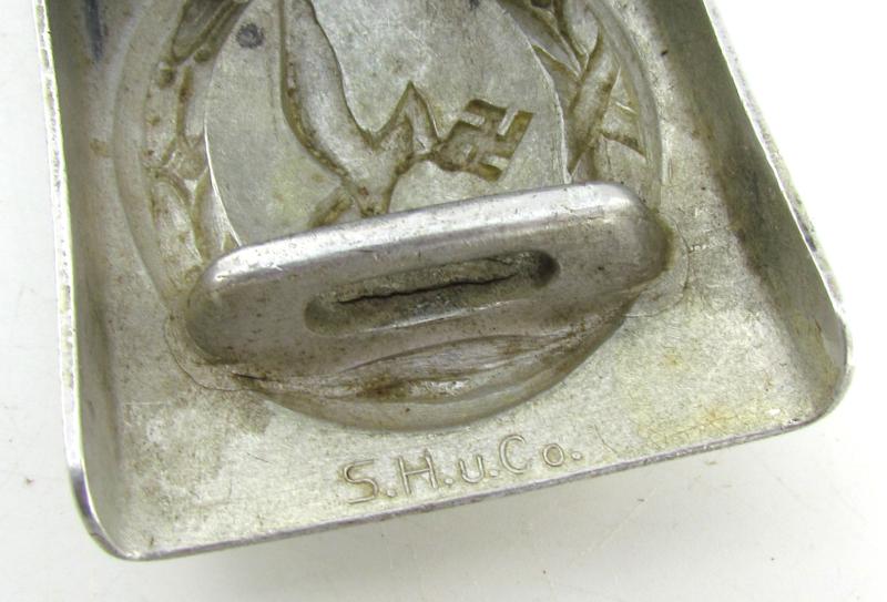 Luftwaffe Tabbed Aluminum Buckle  ( S.H.u.C.o 1939 )