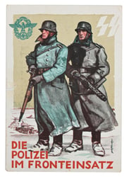 German Postcard 'Tag der Polizei' 1942