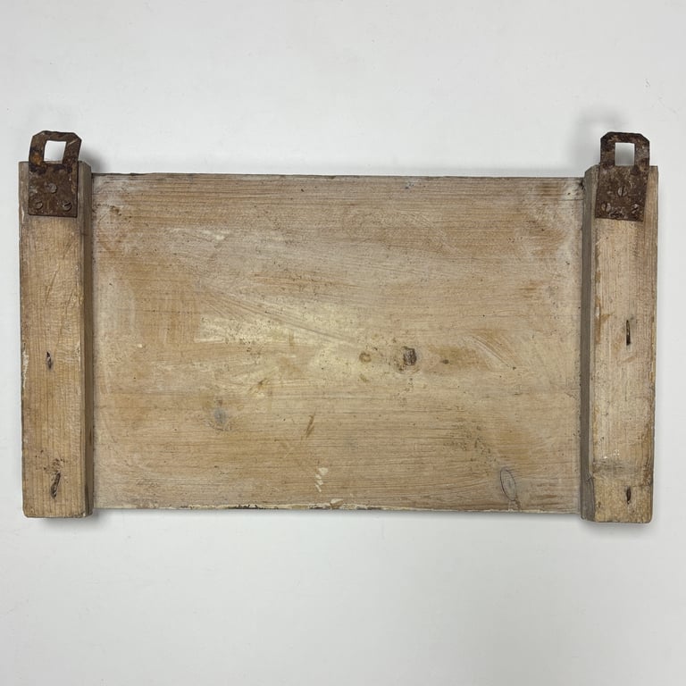 LS Wooden Sign – “Luftschutzraum für 20 Personen"