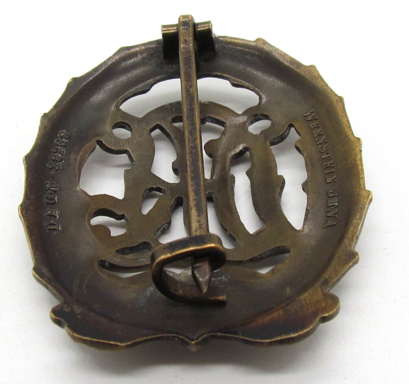 DRL sports badge in bronze – Hermann Werstein, Jena