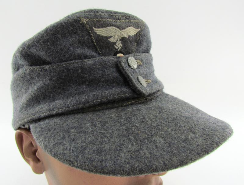 Luftwaffe Wool M43 EM/NCO Cap RB Numbered and dated 03-45