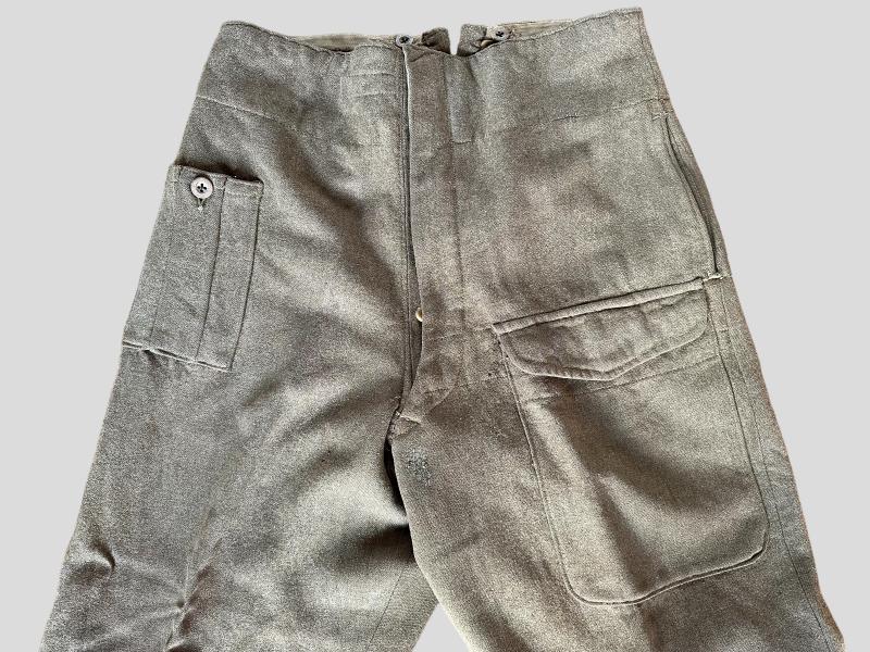 British WWII 37 Pattern Battle Dress Trousers