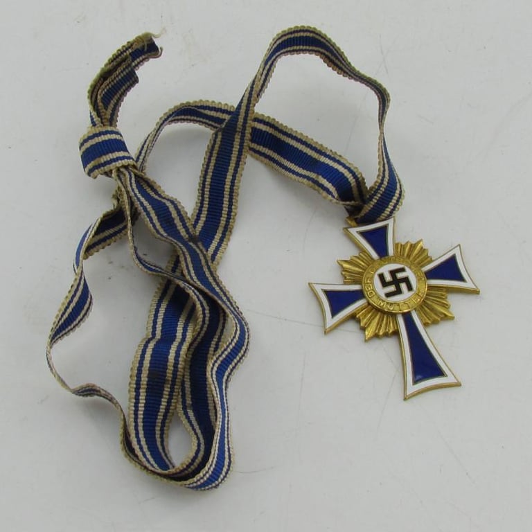 German Mothers Cross in Gold