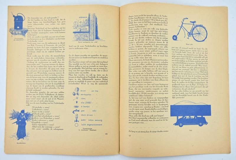 Dutch Liberation Magazine 'Vrij' 1945