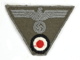 German WH Field Cap Badge