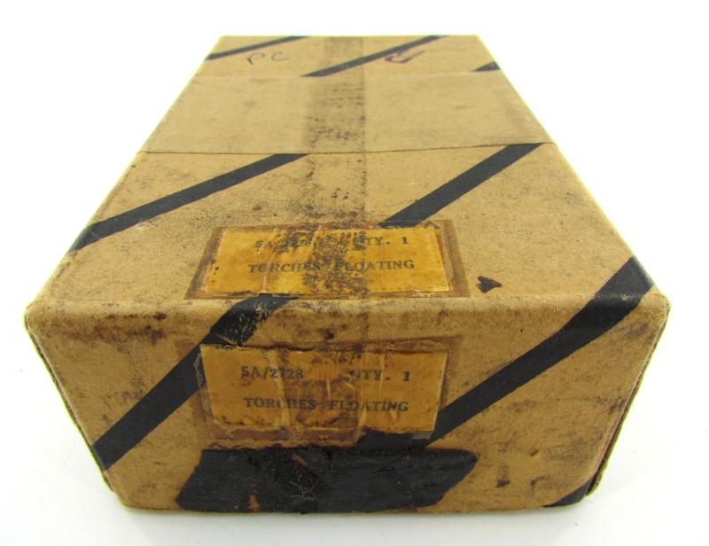British ww2 floating torches box (empty)