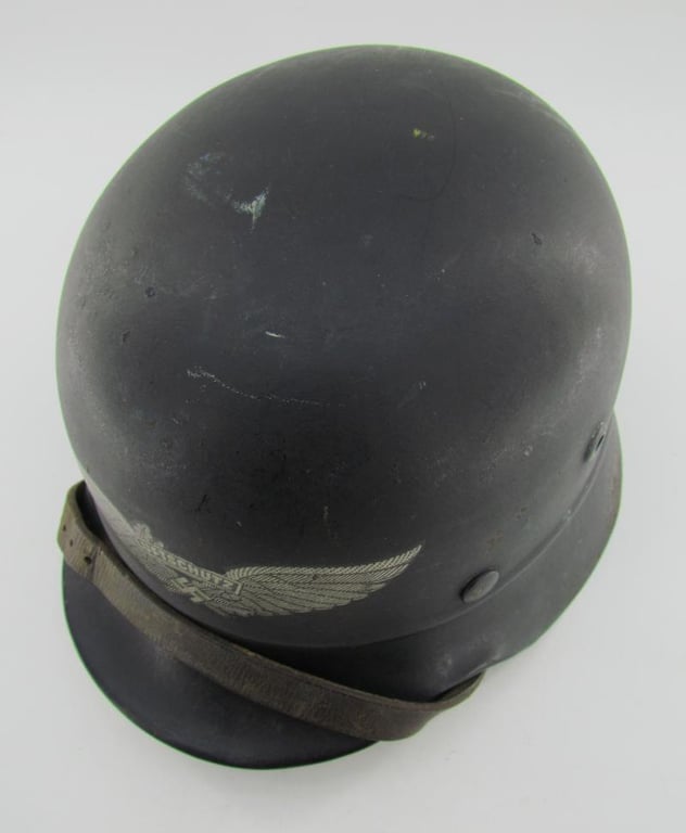 M40 ‘beaded’ Luftschutz steel helmet hkp64