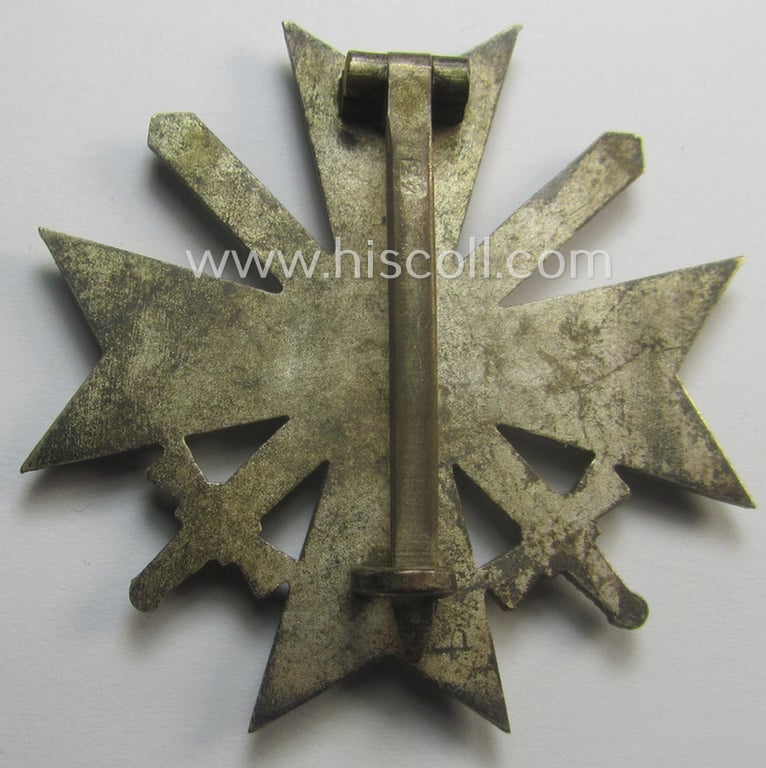 'KvK 1. Kl. mit Schwn.' (being a maker- ie. '43'- ie. by: 'Julius Bauer & Söhne'-) marked specimen that comes as moderately used as issued and/or found