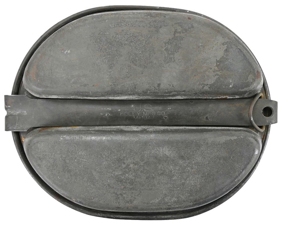 US WW2 M-1936 Musset Bag with Messtin 'Groesbeek'