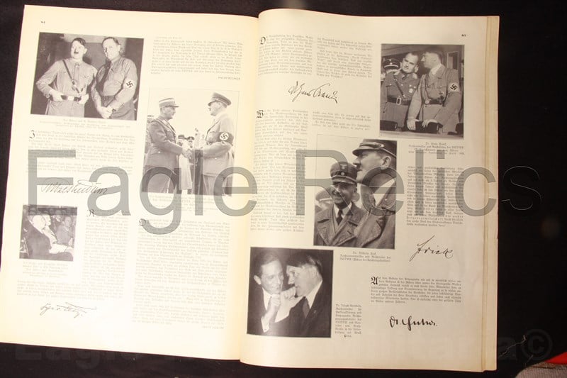 Adolf Hitler - A man and His Nation Large  Paper Back