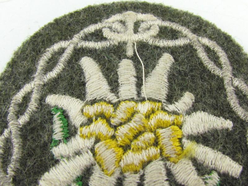 Wehrmacht Gebirgsjäger Edelweiss sleeve badge