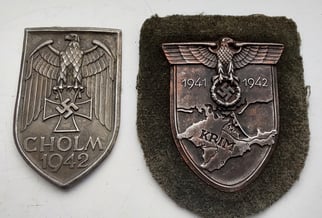 9Reproduction campaign shields - Cholm and Krim