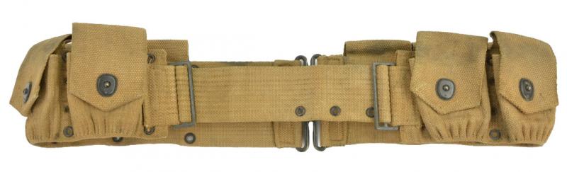 US WW1/WW2 M-1918 Cal.30 Cartridge Belt Mounted