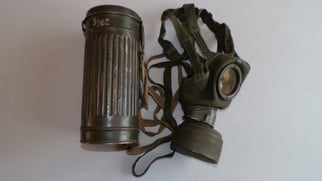 named and unit marked GM30 Gasmaske