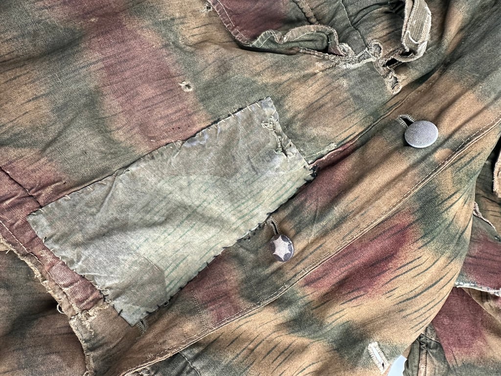 Wehrmacht reversible winter parka in "Sumpftarnmuster"