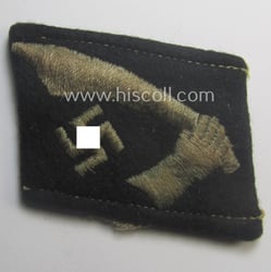 Truly worn and/or tunic-removed, Waffen-SS, so-called: 'RzM-styled', enlisted-mens'-...