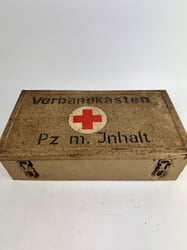 WW2 German 'Verbandkasten' First Aid Box In Tan