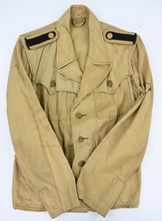 German Waffen-SS Tropical Sahariana Field Blouse