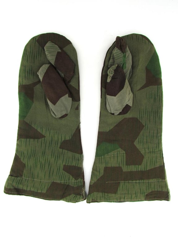 Reversible Parka Mittens in Splittertarn Camouflage