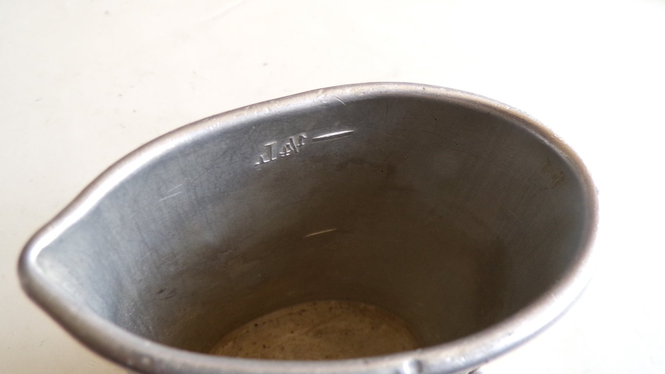 Rare Wehrmacht Sanitäter Aluminum Cup (1/4 L)