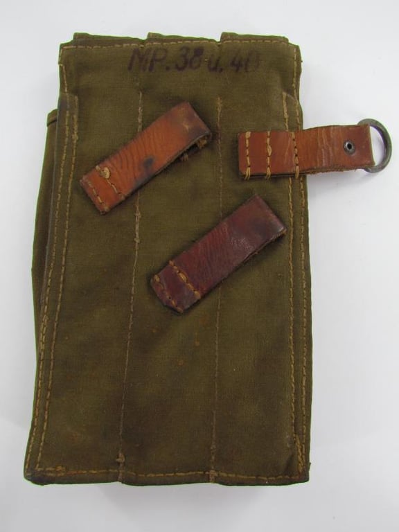 Rare Green gfg Made MP38 u. MP40 Magazine Pouch