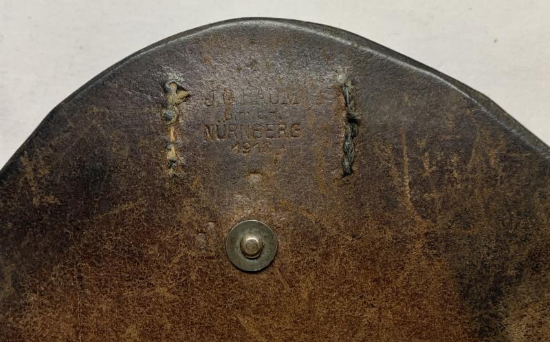 P08 Artillery Converted Leather Holster -S.Mg.42-